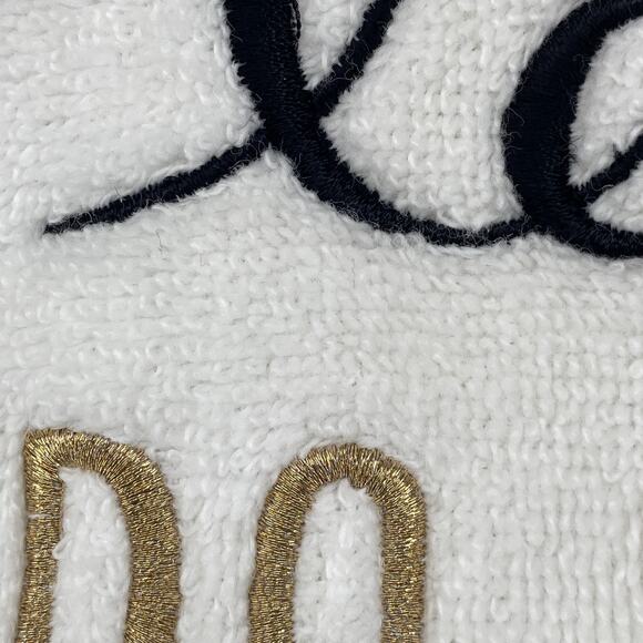 KATE SPADE NEW YORK Robe Womens XS Please Do Not Disturb Terry Belted White - Picture 10 of 15